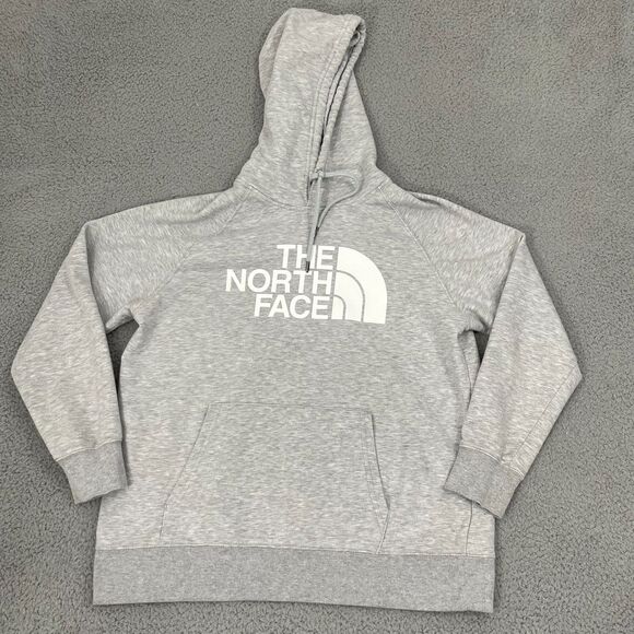 The North Face Tops - The North Face Half Dome Hoodie Women XL Gray Gorpcore Pullover Sweatshirt